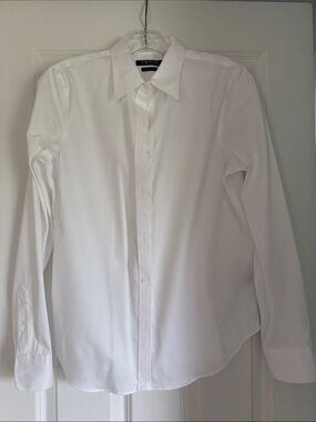 Women’s Ralph Lauren White Blouse Size M